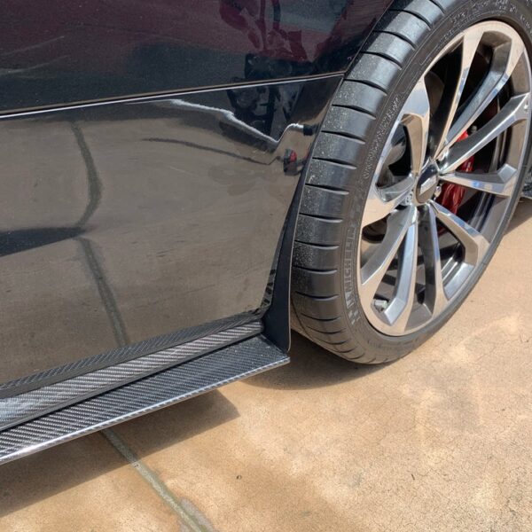 Second image of 2016 - 19 CTS/CTS-V Standard Rock Guards | ZL1 Addons