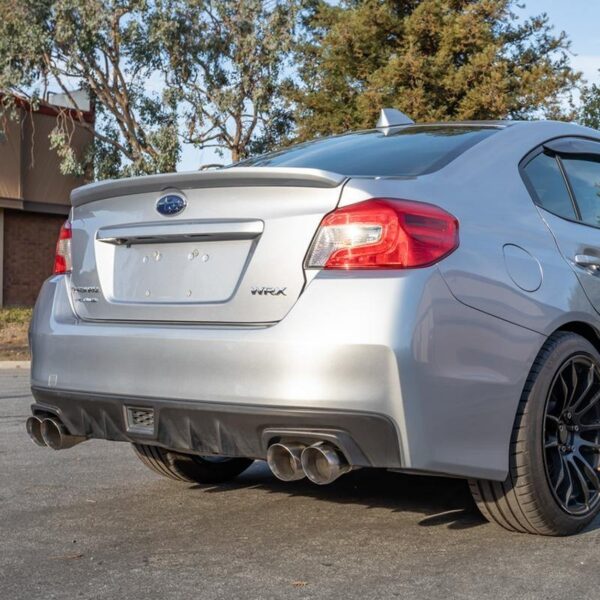 2015 - 21 WRX / STI Muffler Delete Axel Back 4" Quad Tip Exhaust