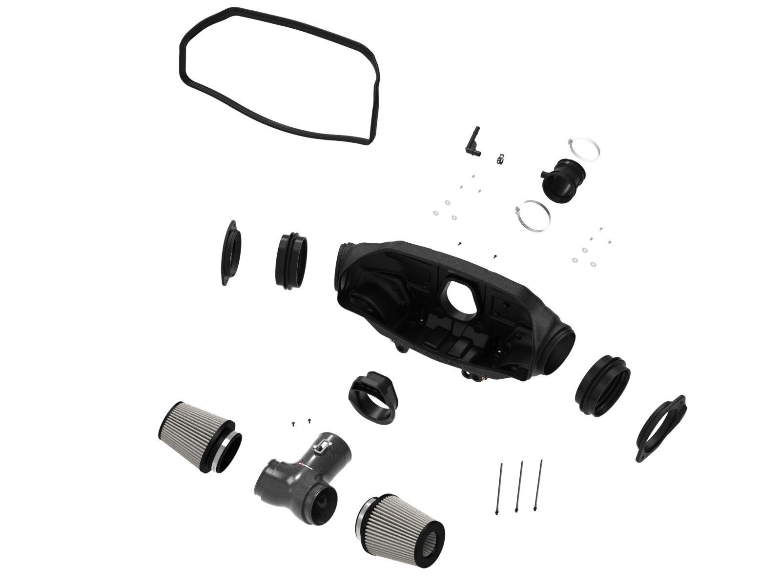 Second image of C8 Corvette Track Series Stage-2 Carbon Fiber Intake System w/ Pro DRY S | aFe Power