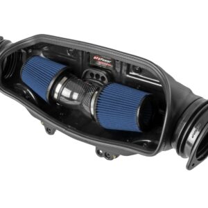 C8 Corvette Track Series Carbon Fiber Cold Air Intake System With Pro 5R Filters | aFe Power