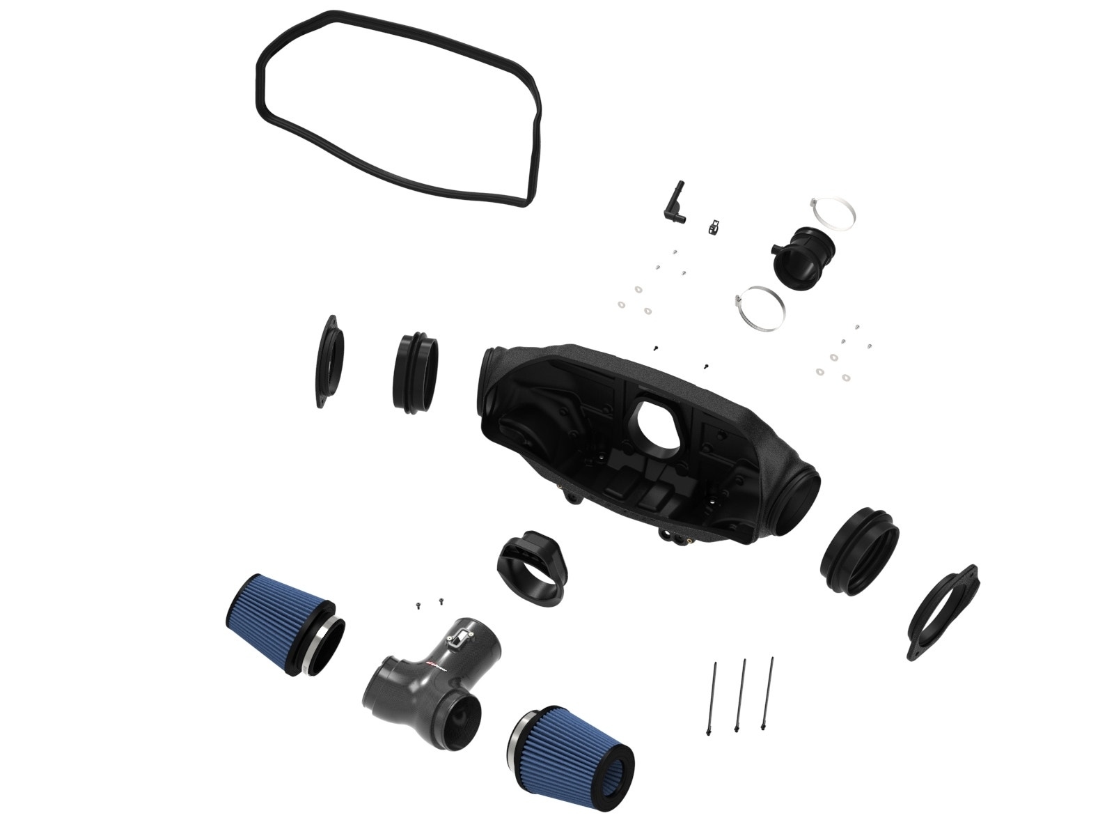 Second image of C8 Corvette Track Series Carbon Fiber Cold Air Intake System With Pro 5R Filters | aFe Power