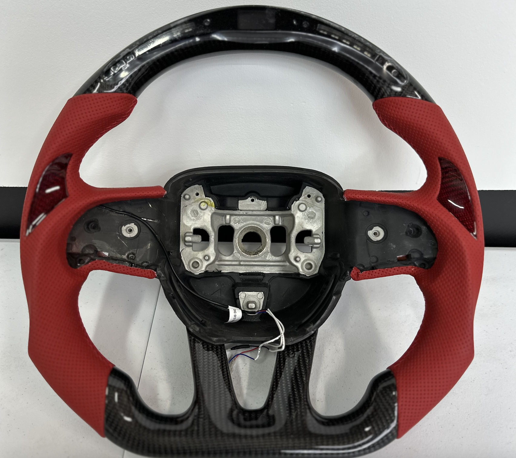 2015-24 Dodge Charger / Challenger LED Carbon Fiber Steering Wheel