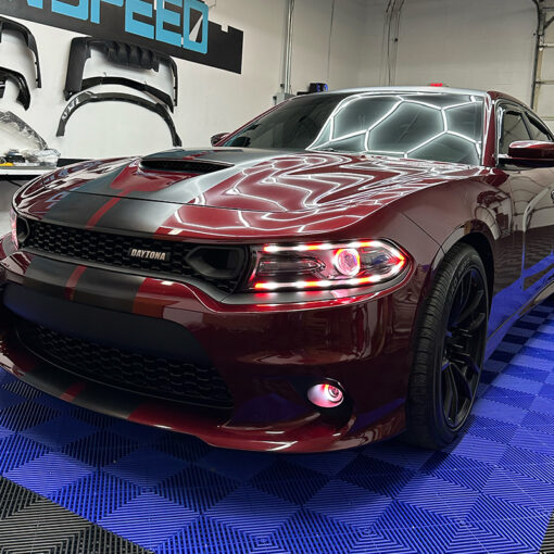 2015 - 24 Charger Pre-built Flowseries Rgb Color Changing Headlights 