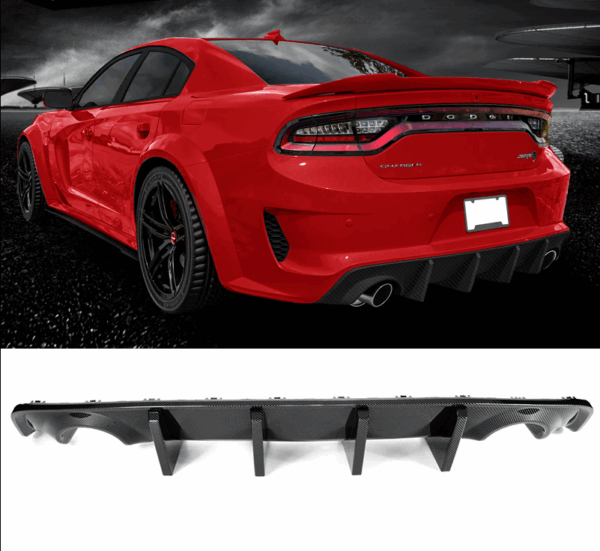 2020 - 24 Dodge Charger Carbon Fiber Widebody SRT Diffuser