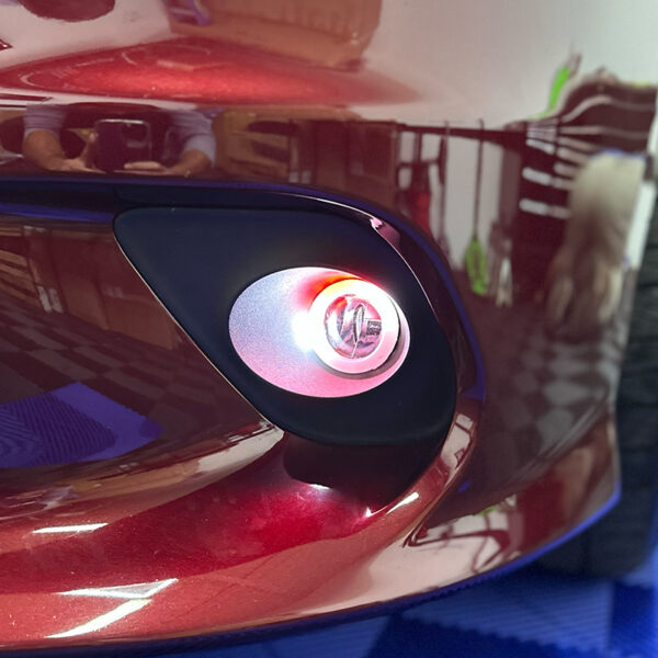 Second image of 2015 - 24 Charger Fog Light Flowseries Halo Kit