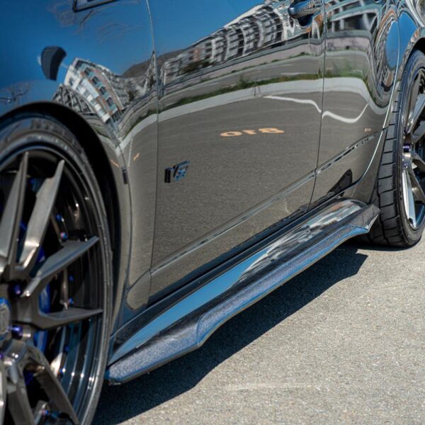 2009 - 15 CTS-V Sedan / Wagon Carbon Fiber Side Skirts