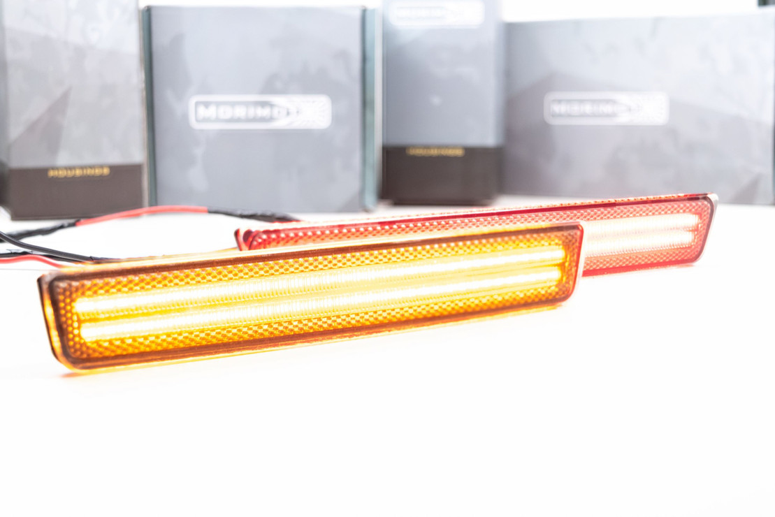 Second image of 2008 - 14 Challenger Morimoto Smoked XB LED Side Markers