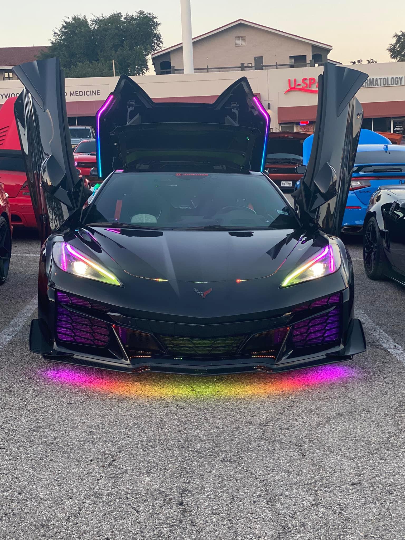 C8 Corvette RGB LED Color Changing Headlights Kit | Stingray Z06 E-Ray