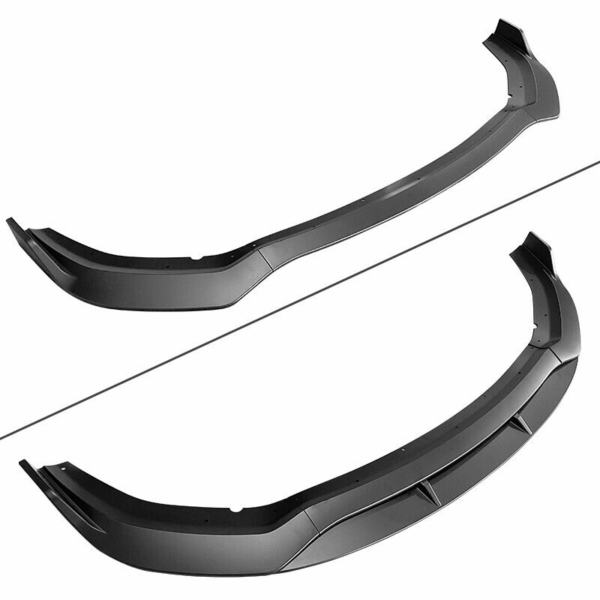 Second image of 2020 - 23 Charger Widebody Matte Black Front Bumper Lip 4PC