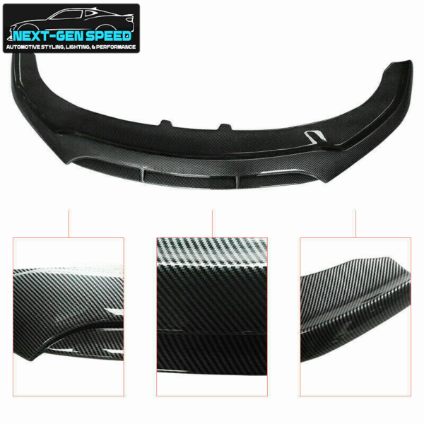 Second image of 2020 - 23 Charger Carbon Fiber SRT Widebody 1 Piece Splitter Lip