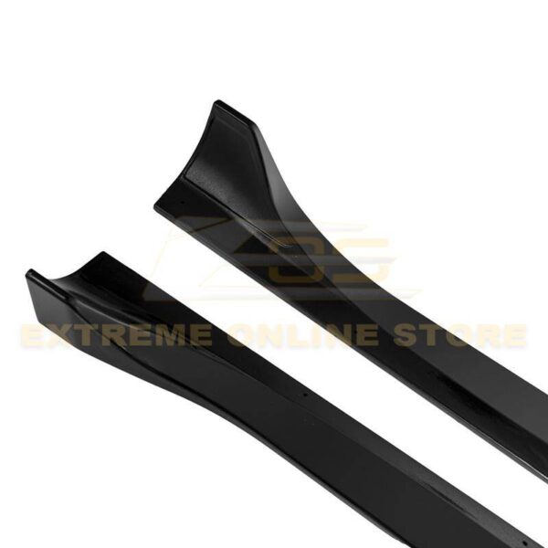 Second image of 2017 - 24 Tesla Model 3 Gloss Black Performance Side Skirts