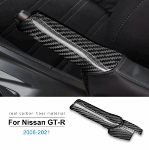 2008 - 16 Nissan GTR R35 Carbon Fiber Emergency Brake Handle Cover | Next-Gen Carbon