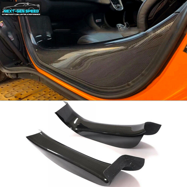 2015 - 23 McLaren 540C/570S/600LT Carbon Fiber Door Sills Trim | Next-Gen Carbon
