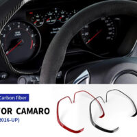 Camaro Speedometer Carbon Fiber Trim Covers