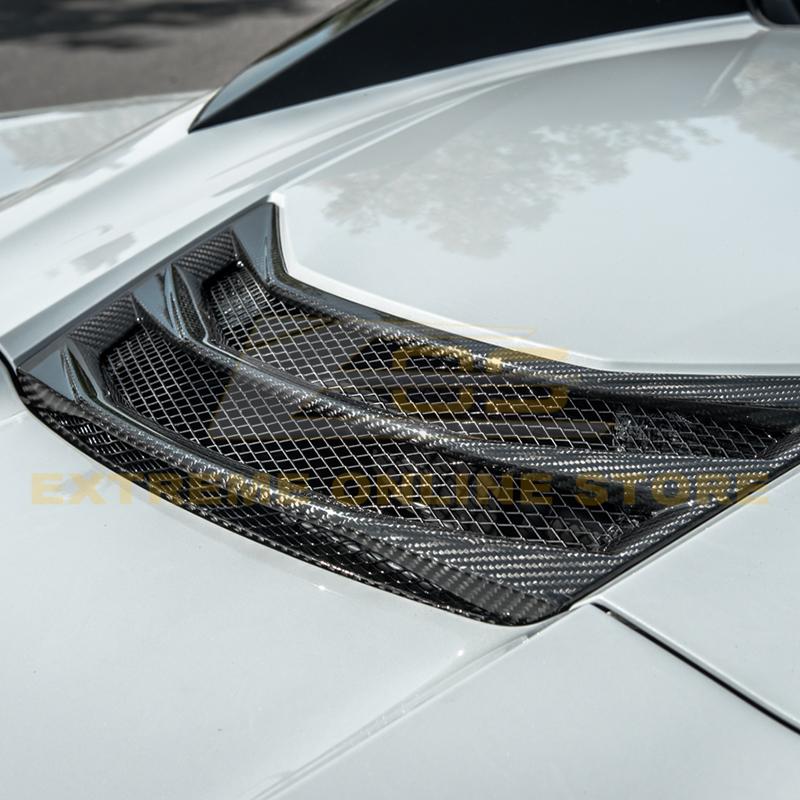 2020-2024 C8 Corvette Convertible Carbon Fiber Hatch Vent Next-Gen Speed