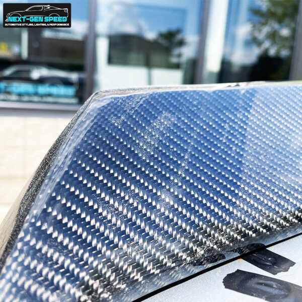 Second image of 2016 - 24 Camaro Carbon Fiber Blade Spoiler