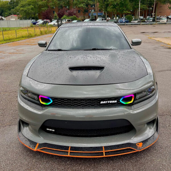 2015 - 23 Dodge Charger RGBW/Flow Series Snorkel LED Lights - Color Changing