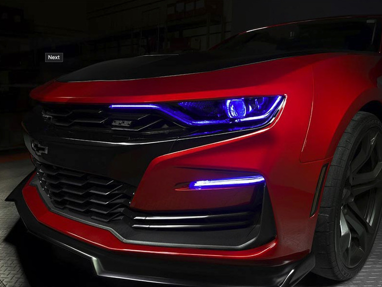 2019-2024 Chevrolet Camaro SS/RS ColorSHIFT® RGBW+A Headlight DRL