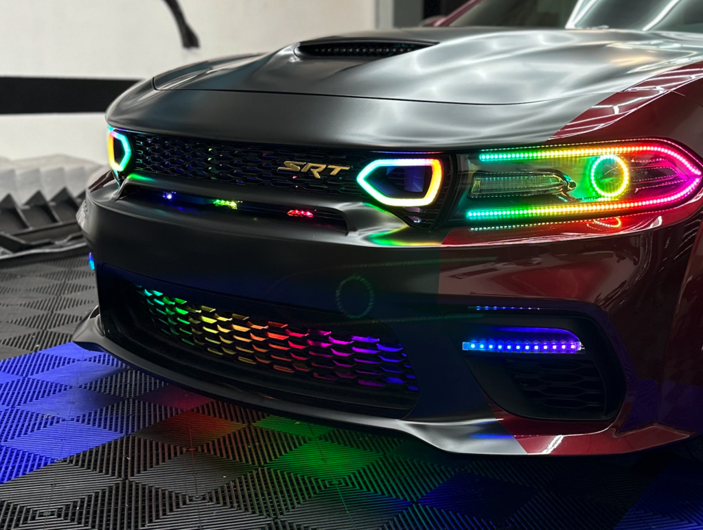 2015-24 Dodge Charger RGB/Flow Series Snorkel LED Lights - Color ...