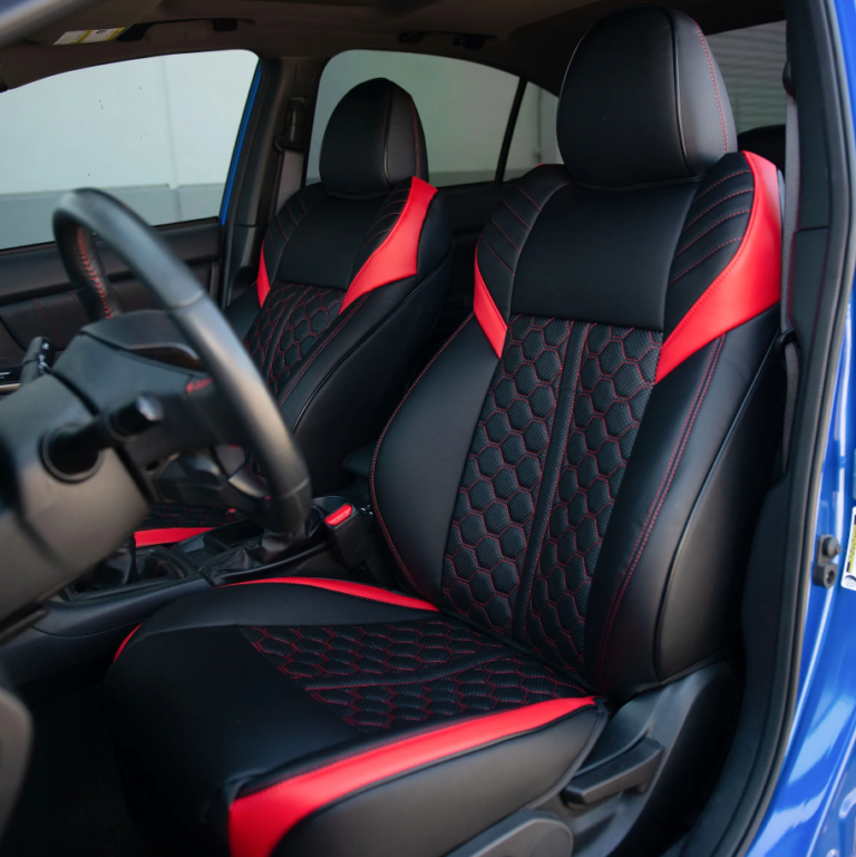 2015 - 21 Subaru WRX / STi Custom Two Toned Leather Seat Covers