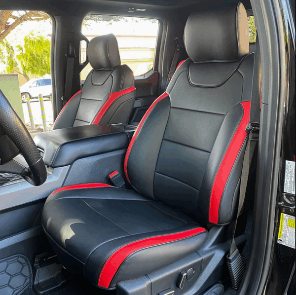 2015 - 21 F-150 Raptor Custom Leather Seat Covers