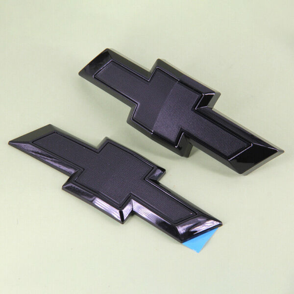 Second image of 2016 - 24 Camaro Blacked Out Chevy Bowtie Kit (Front/Rear)