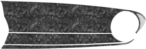 2016 - 24 Camaro Forged Carbon Passenger Dashboard Cover | Next-Gen Carbon