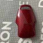 C8 Corvette Carbon Fiber Mode Selector Cover (With/Without Logo) | Black / Red / Blue Carbon