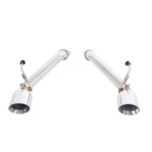 2009 - 21 Nissan 370Z Z34 Muffler Delete Axle Back 4.5" Dual Tips Exhaust