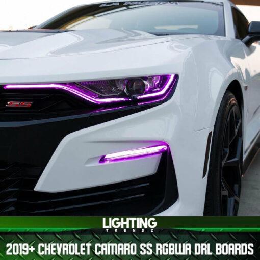 Second image of 2019+ Camaro SS RGBWA DRL Boards | Lighting Trendz