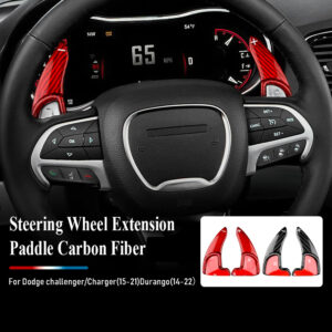 2015-2024 Dodge Charger / Challenger / Durango Carbon Fiber Paddle Shifter Covers | Next-Gen Carbon