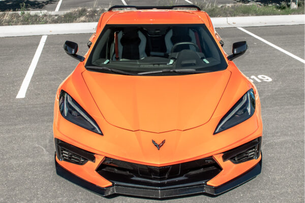 C8 Corvette Stingray Carbon Fiber 5VM Front Splitter Lip (2 Piece)