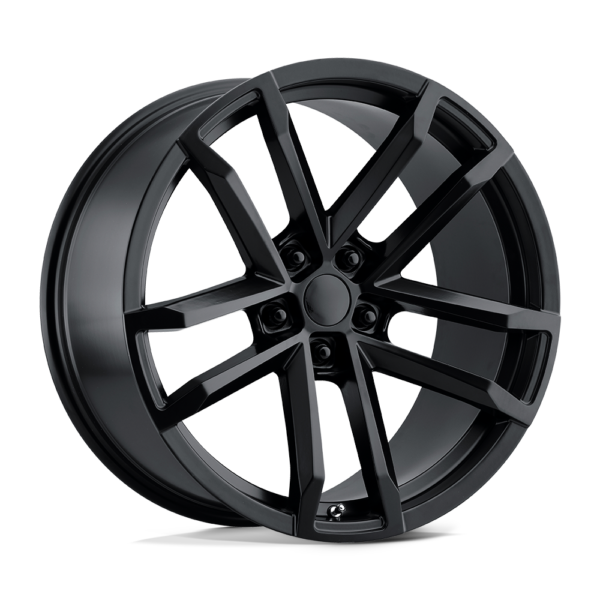 2010 - 24 Camaro 5th Gen SS 1LE Gloss/Satin Black Replica Rear Wheel