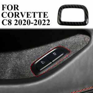 C8 Corvette Hydro-Carbon Fiber Trunk Release Button Cover | 2020-2022 Chevy Corvette C8