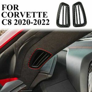 C8 Corvette Hydro-Carbon Fiber Side Vent Defogger Trim Covers | 2020-2022 Chevy Corvette C8