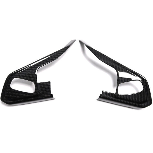 C8 Corvette Carbon Fiber Full Steering Wheel Trim Covers