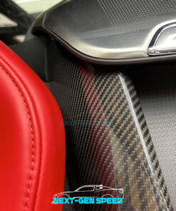 C8 Corvette Carbon Fiber Rear Waterfall Compartment Cover