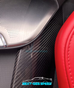 C8 Corvette Carbon Fiber Rear Waterfall Compartment Cover