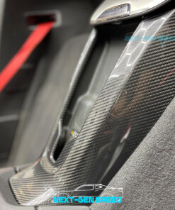C8 Corvette Carbon Fiber Rear Waterfall Compartment Cover