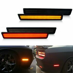 Smoked Dual LED Side Markers | 2015 - 2022 Dodge Challenger