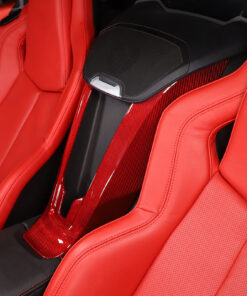 C8 Corvette Carbon Fiber Rear Waterfall Compartment Cover