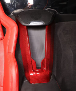 C8 Corvette Carbon Fiber Rear Waterfall Compartment Cover
