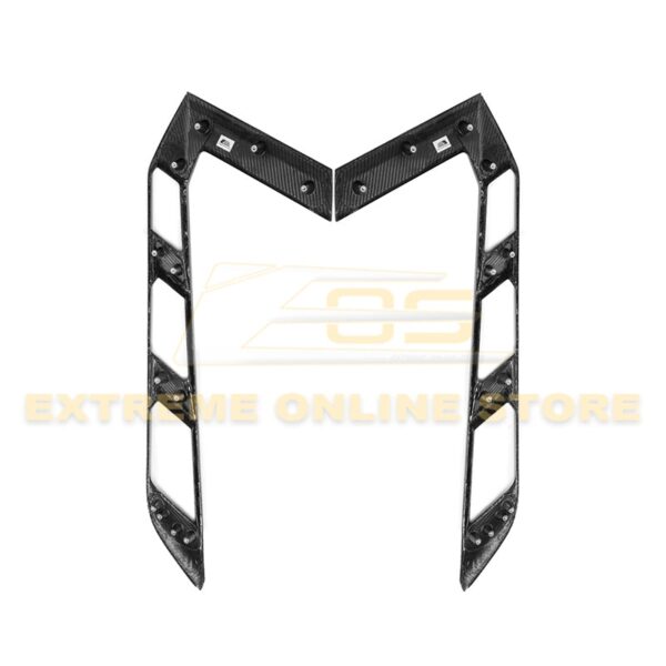 Second image of C8 Corvette Coupe Carbon Fiber Rear Hatch Vents