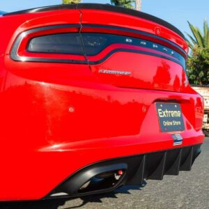 SRT Style Rear Bumper Diffuser | 2015-2022 Dodge Charger