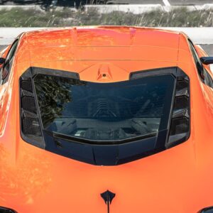 C8 Corvette Coupe Carbon Fiber Rear Hatch Vents