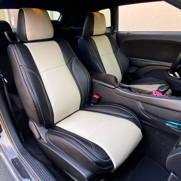 2015 - 24 Dodge Charger Colored Leather Seat Covers