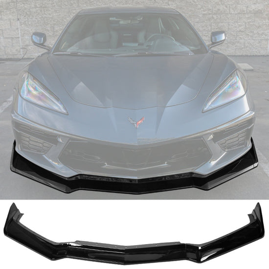 Second image of C8 Corvette IKON Style 5pc Front Splitter Lip