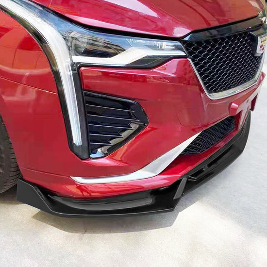 Second image of 2020 - 23 Cadillac CT4 3PC Front Bumper Lip Splitter