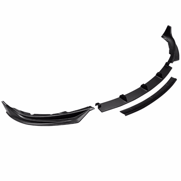 Second image of 2017 - 23 Model 3 Gloss Black Front Bumper Lip Splitter 4PC