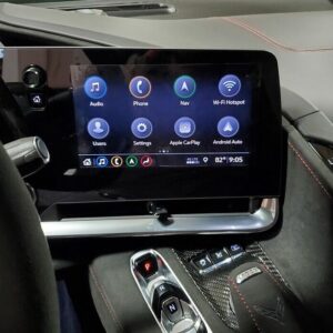 2020+ C8 Corvette Interior Radio Navigation Screen Protection Clear Film PPF